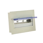 Caja de interruptores multicircuito industrial