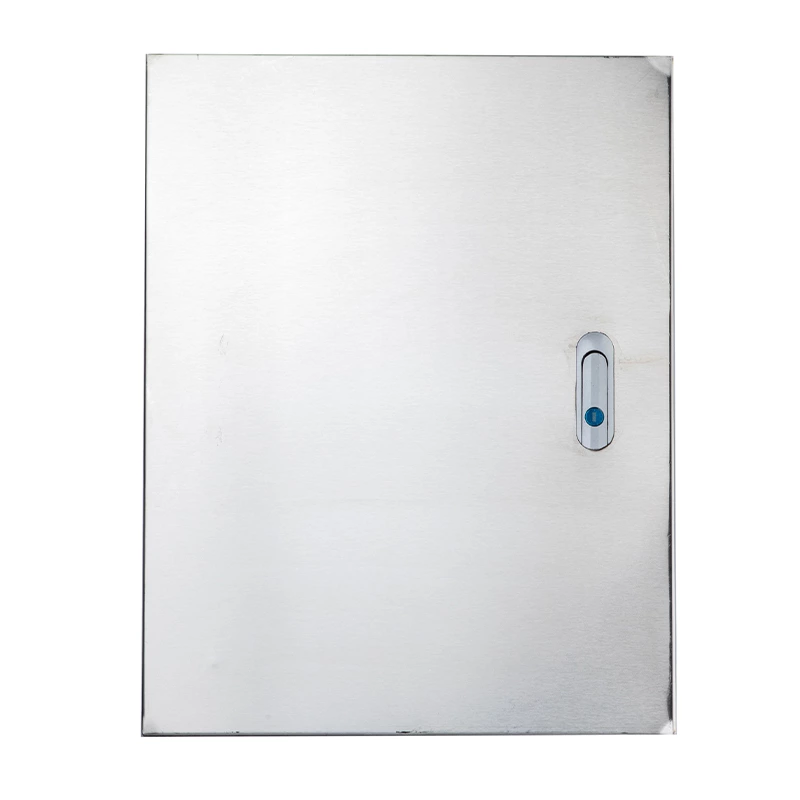 Caja de acero inoxidable para sistemas de control