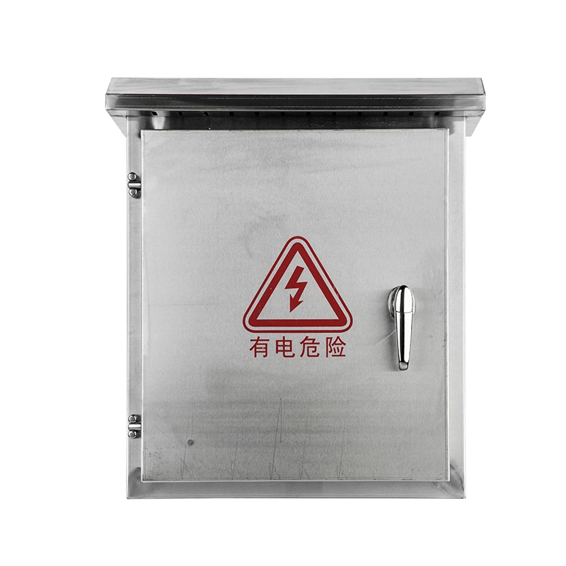 Caja de acero inoxidable para uso industrial