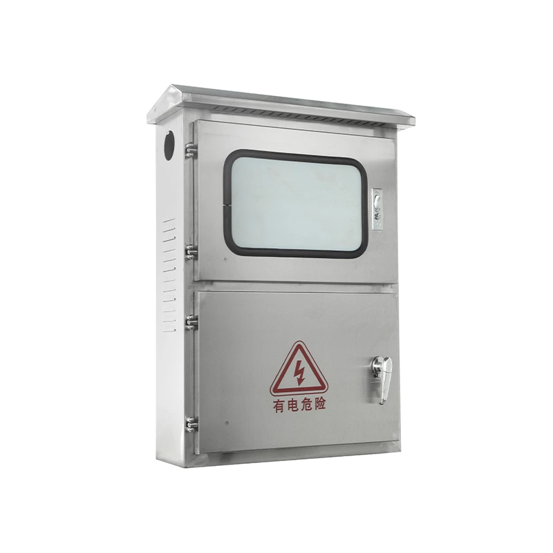 Caja de acero inoxidable para conexión a la red solar