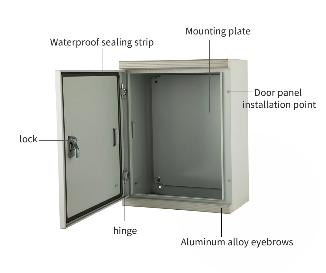 Caja eléctrica para plantas de tratamiento de agua