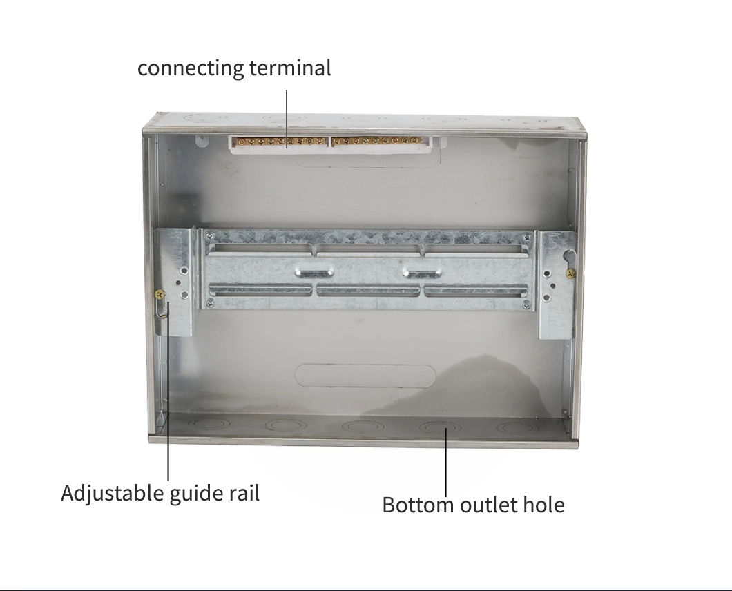 Caja de conexiones mural de acero inoxidable para interruptor neumático