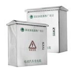 Caja de cargador de vehículos eléctricos de acero inoxidable para montaje en pared