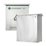 Caja de carga para vehículos eléctricos de acero inoxidable para zonas residenciales