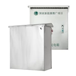 Caja protectora de acero inoxidable a prueba de polvo para cargador de vehículos eléctricos