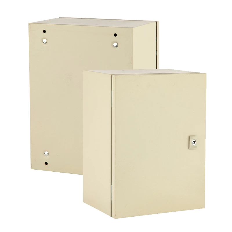 Caja eléctrica de acero dulce con recubrimiento en polvo