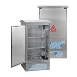 Caja de acero inoxidable para automatización industrial