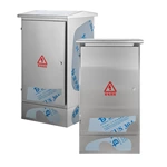 Gabinete para servidor de TI de acero inoxidable de pie