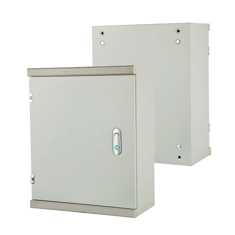 Caja exterior con terminal de puesta a tierra