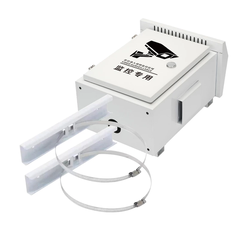 Caja de monitoreo exterior con conexión a tierra