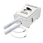 Caja de monitoreo exterior con conexión a tierra