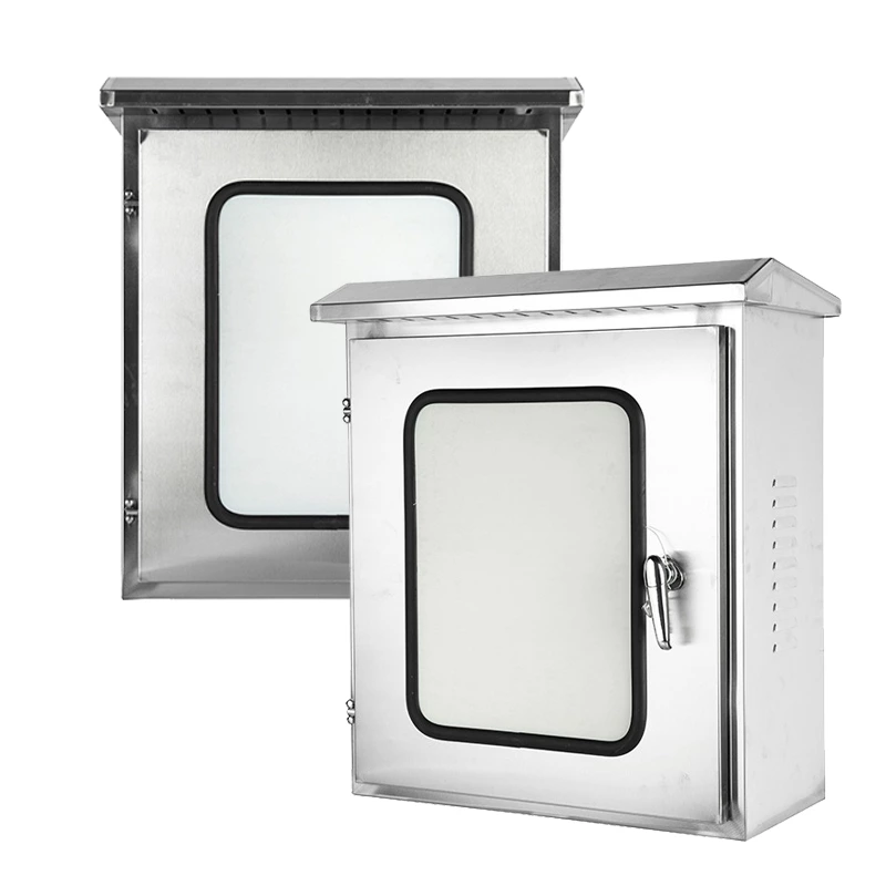 Caja de distribución estanca de acero inoxidable