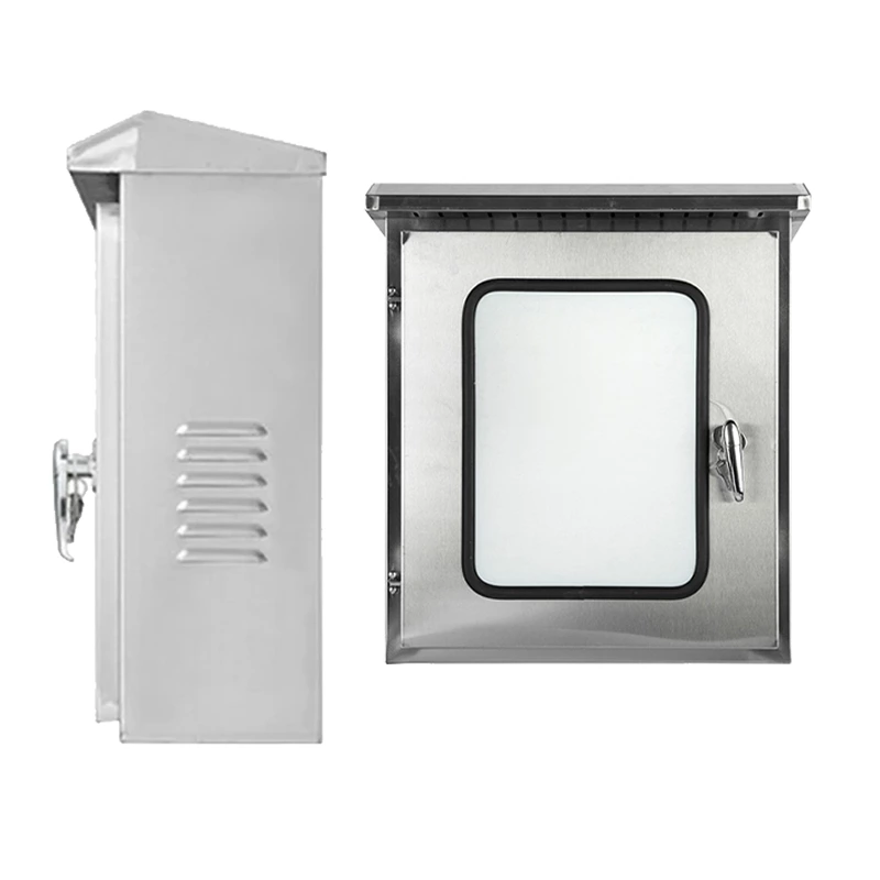 Caja de distribución de acero inoxidable independiente