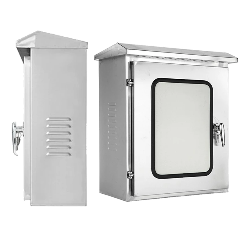 Armario eléctrico de acero inoxidable de montaje en superficie