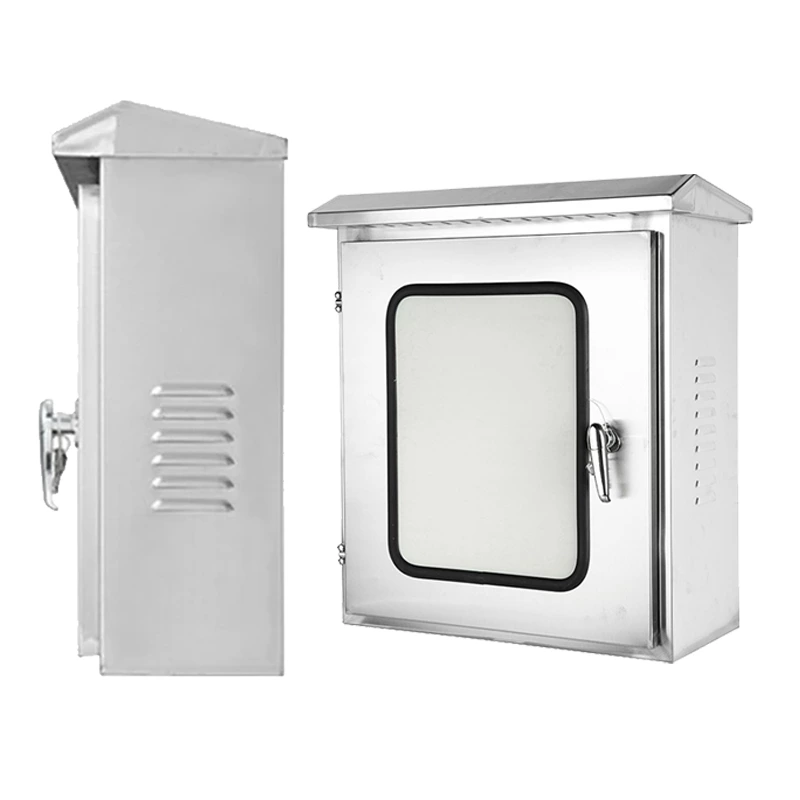Placa de montaje de caja de distribución de acero inoxidable