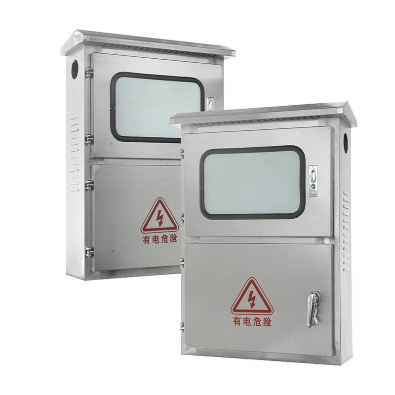 Armario combinador fotovoltaico de acero inoxidable