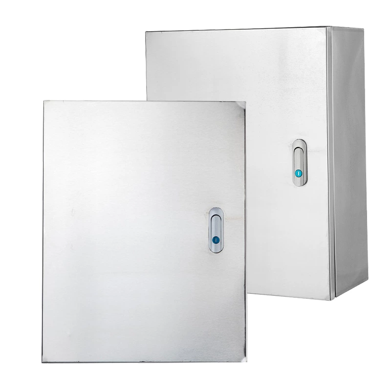 Armario exterior de acero inoxidable para equipos eléctricos