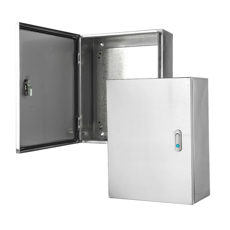 Caja de conexiones exterior de acero inoxidable resistente a la intemperie