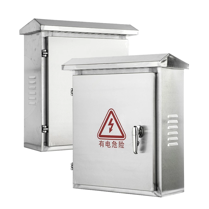 Caja de acero inoxidable para distribución de energía
