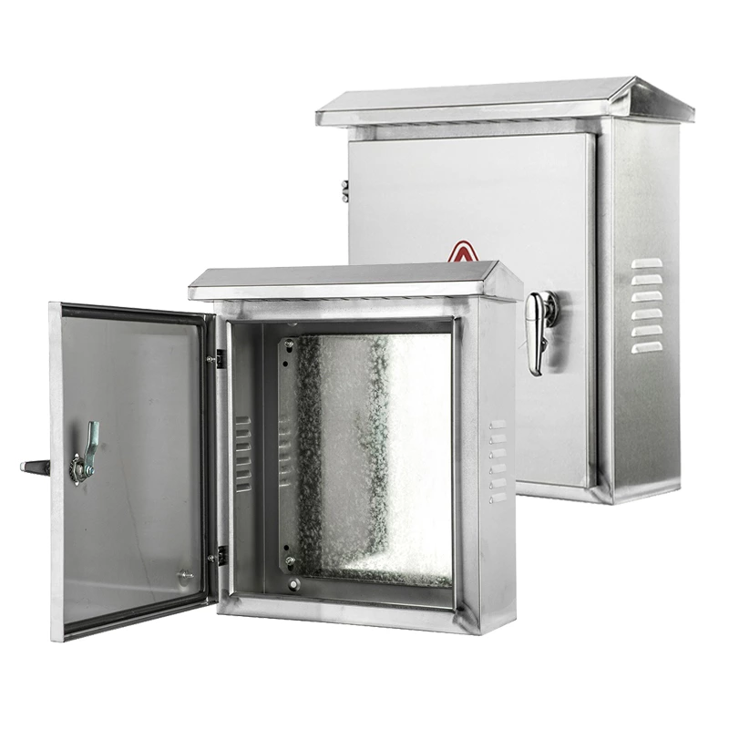 Caja eléctrica de acero inoxidable para exteriores