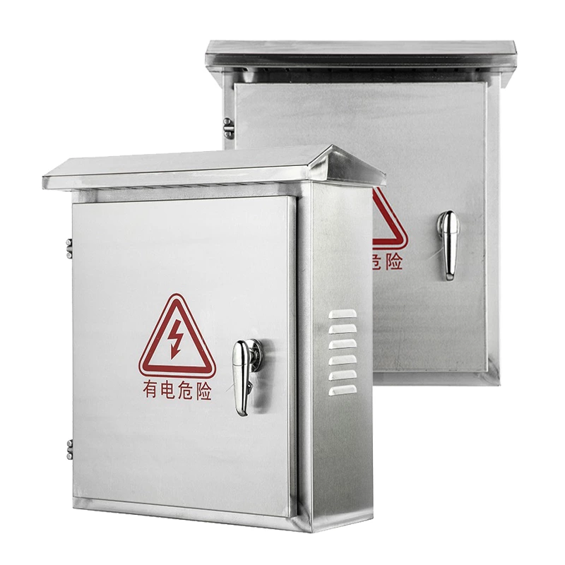 Caja de armario eléctrico de acero inoxidable para interruptores