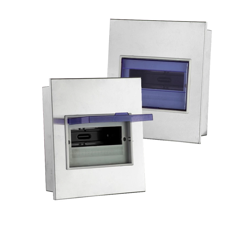 Caja de conexiones mural de acero inoxidable para interruptor neumático