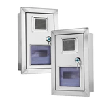 Caja de contador de acero inoxidable empotrada en la pared para el hogar