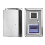 Caja de contador de acero inoxidable para montaje en pared para el hogar