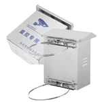 Caja para cámara exterior con fuente de alimentación integrada