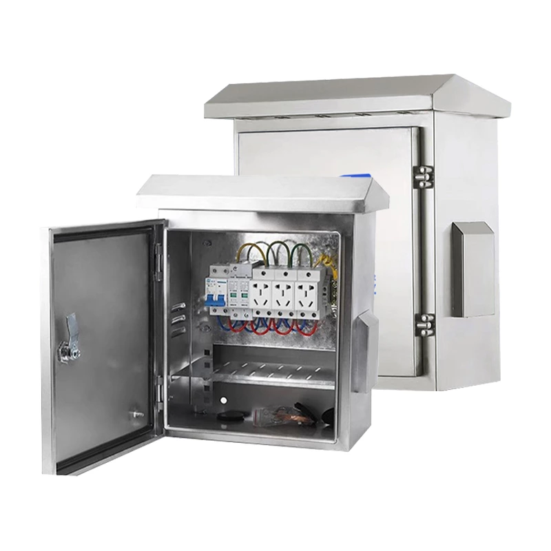 Caja estanca para cámara de vigilancia exterior