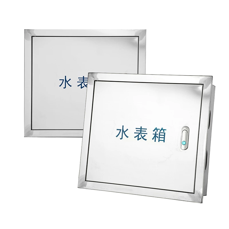 Caja de contador de agua estándar de acero inoxidable