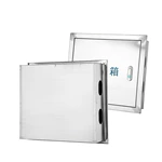 Caja de contador de agua de acero inoxidable a tierra