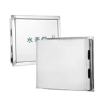 Caja de contador de agua individual de acero inoxidable