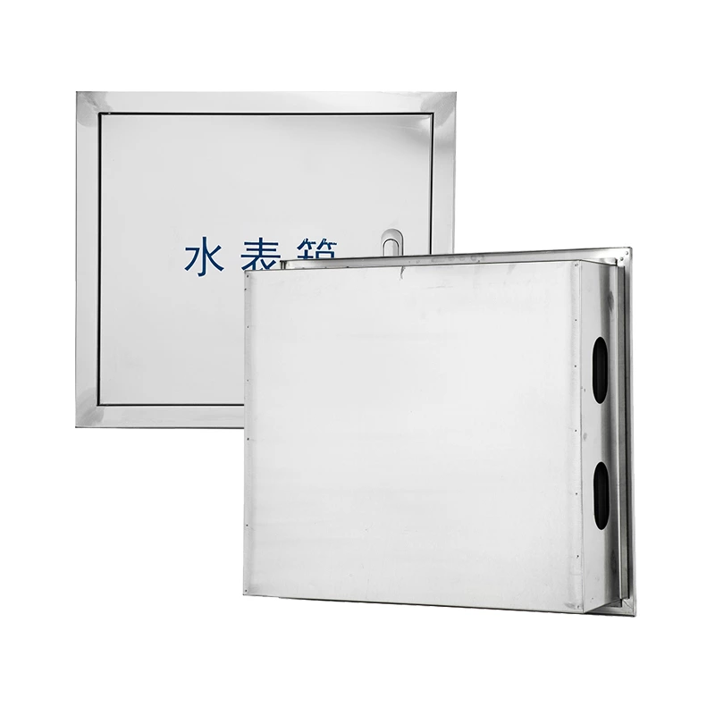 Caja de contador de agua de acero inoxidable multiusos
