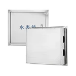 Caja de contador de agua de acero inoxidable multiusos