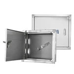 Caja de contador de agua de acero inoxidable para uso comercial